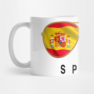 Spain Sunglasses, Spain Flag, Spain gift , Swedish, Swede, Mug